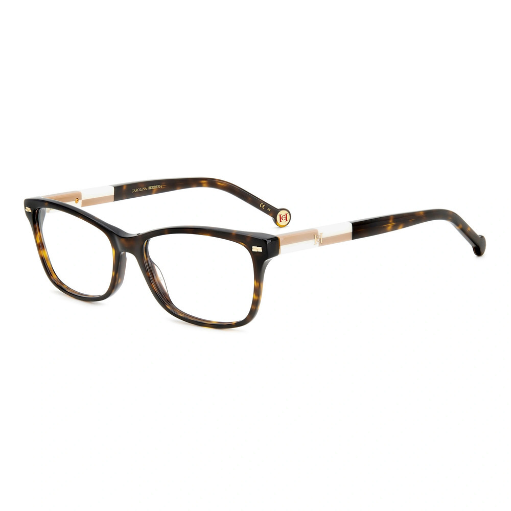 NWT Carolina Herrera HER0160-XLT-54 0Xlt Havanbeig 54mm Eyeglasses
